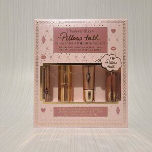 Charlotte Tilbury Pillow Talk Lip Set with Full Size Lipstick & Mini Lip Liner +
